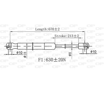 Molla A Gas Portellone posteriore destro/Sinistro per Citroen C4 Gran Picasso e C4 Picasso-Space Tourer GSR6535.00 -
