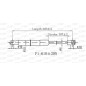 Molla A Gas Portellone posteriore destro/Sinistro per Hyundai Elantra, IX35 e Matrix e altri modelli GSR6551.00