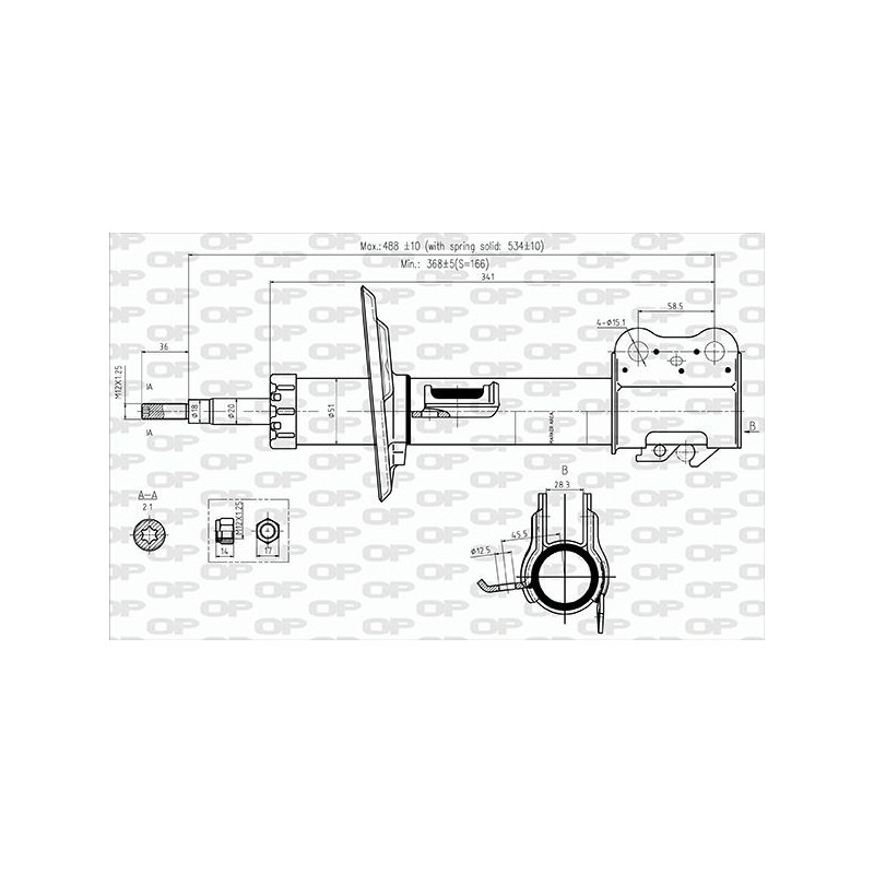 Ammortizzatore SAB8690.31