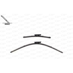 Coppia Spazzole Twin Perfect 26''-13''/660-330MM per Renault Captur e Clio WBT9005.00 - 80-WBT9005.00 - 80-WBT9005.00
