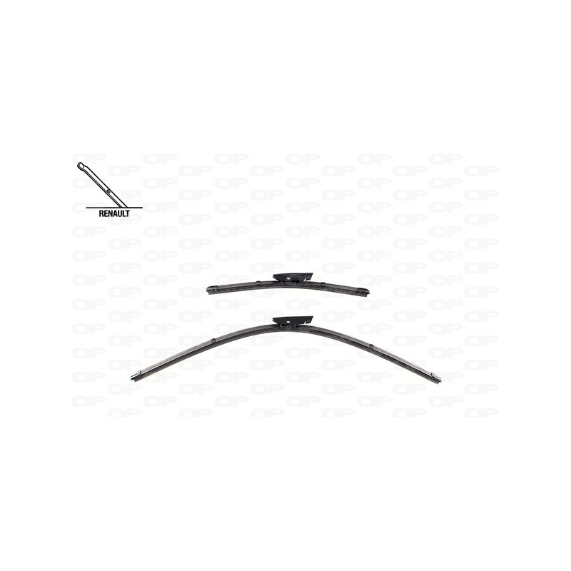 Coppia Spazzole Twin Perfect 26''-13''/660-330MM per Renault Captur e Clio WBT9005.00