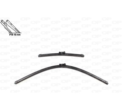 Coppia Spazzole Twin Perfect 28''-13''/711-330MM per Ford Fiesta (MK7), Puma e Renault Captur WBT9018.00 - 80-WBT9018.00 -