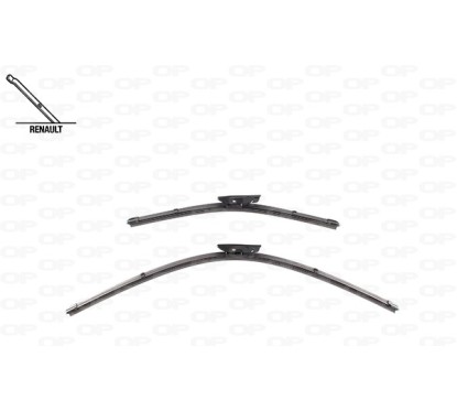 Coppia Spazzole Twin Perfect 26''-16''/660-406MM per Citroen C3 e Renault Laguna III WBT9026.00 - 80-WBT9026.00 -