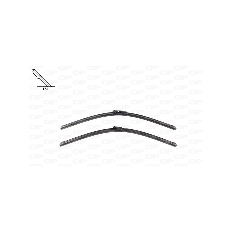 Coppia Spazzole Twin Perfect 25''-25''/635-635MM per Iveco Daily WBT9027.00