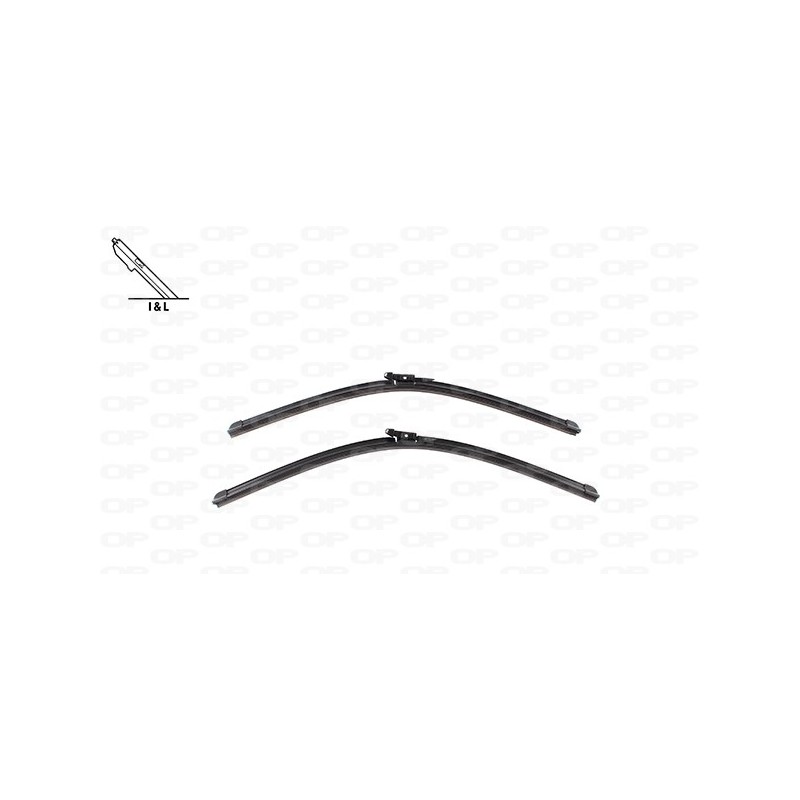 Coppia Spazzole Twin Perfect 24''-22''/609-558MM per Smart Fortwo WBT9029.00