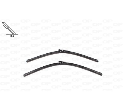 Coppia Spazzole Twin Perfect 24''-22''/609-558MM per Smart Fortwo WBT9029.00 - 80-WBT9029.00 - 80-WBT9029.00