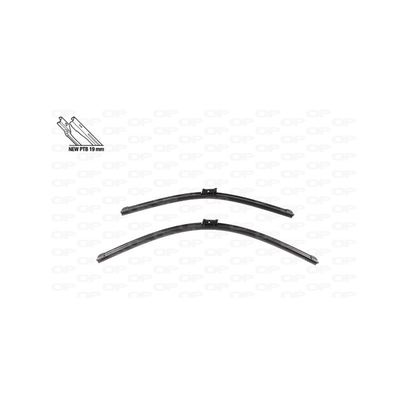 Coppia Spazzole Twin Perfect 26''-20''/660-508MM per Bmw X5 (G05), Ford Focus e Volvo C30 e altri modelli WBT9030.00