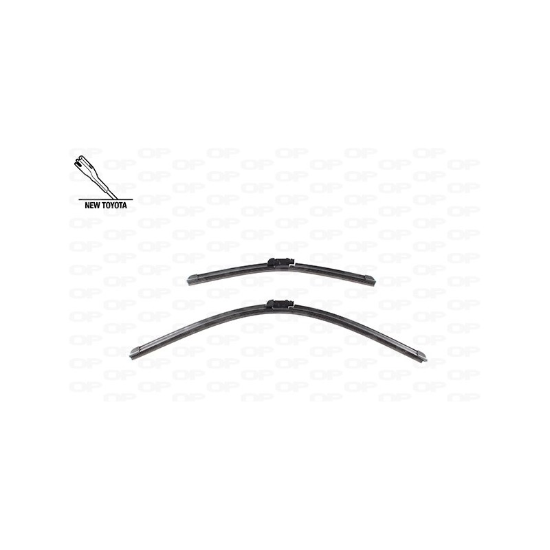 Coppia Spazzole Twin Perfect 26''-16''/660-406MM per Lexus Nx (AZ10), Subaru Impreza (Z*) e Toyota Ch-R WBT9036.00