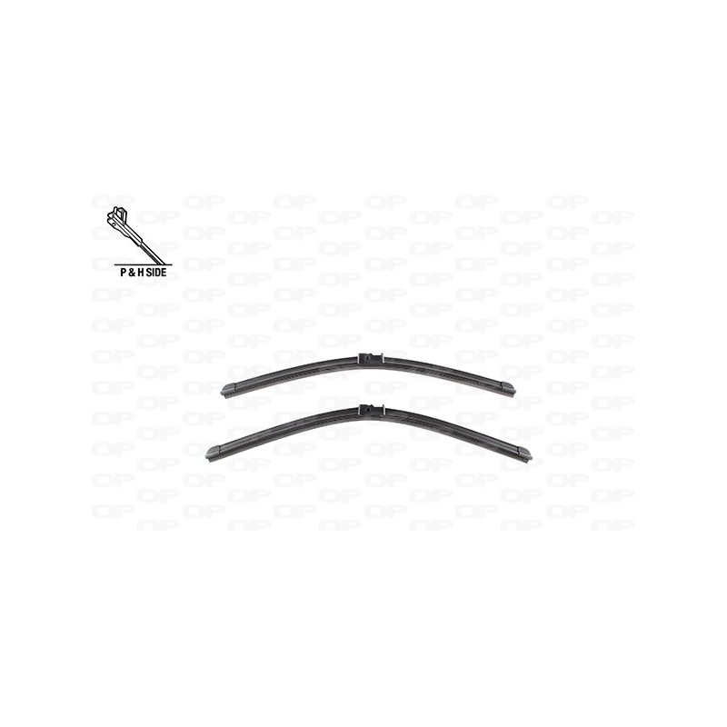 Coppia Spazzole Twin Perfect 21''-19''/533-482MM per Mazda 3, Volkswagen Bora/Jetta e Golf (IV) e altri modelli WBT9040.00