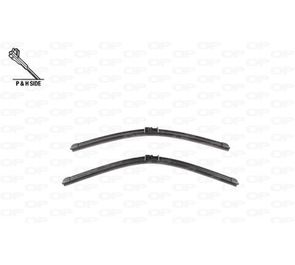 Coppia Spazzole Twin Perfect 21''-19''/533-482MM per Mazda 3, Volkswagen Bora/Jetta e Golf (IV) e altri modelli WBT9040.00 -