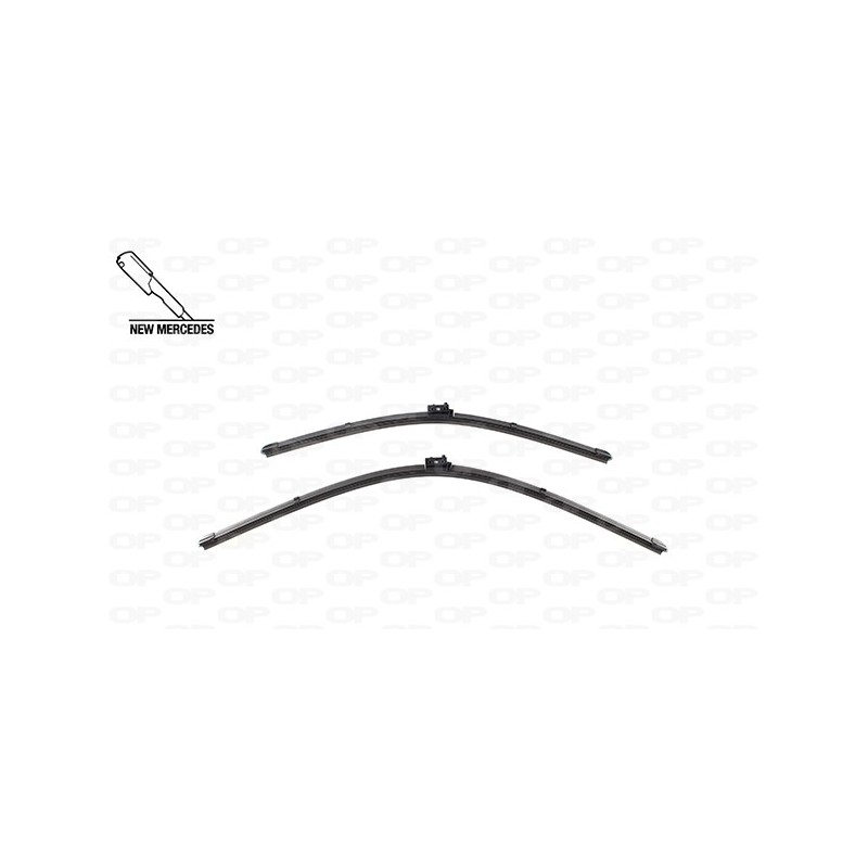 Coppia Spazzole Twin Perfect 26''-19''/660-482MM per Mercedes Classe B (W246) e Classe B (W247) WBT9041.00
