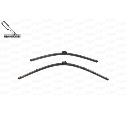 Coppia Spazzole Twin Perfect 26''-19''/660-482MM per Mercedes Classe B (W246) e Classe B (W247) WBT9041.00 - 80-WBT9041.00 -