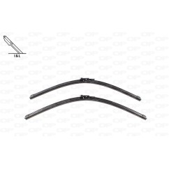 Coppia Spazzole Twin Perfect per Audi Q7, Mercedes Sprinter (906) e Sprinter (907) e altri modelli WBT9043.00 -