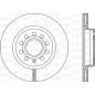 Coppia dischi freno BDA2150.20