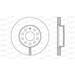 Coppia dischi freno BDA2722.20 - 80-BDA2722.20 - 80-BDA2722.20