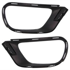 Kit Cornici Proiettore destro+Sinistro Nere Lisce da primer. per Citroen C3 CI3312105