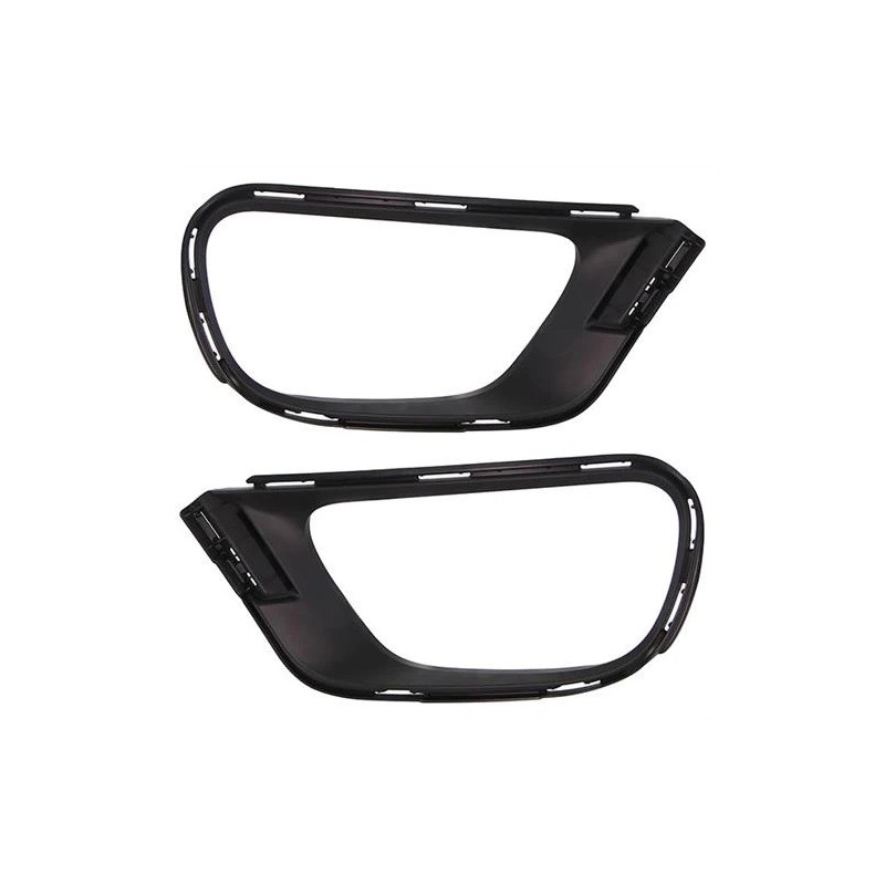 Kit Cornici Proiettore destro+Sinistro Nere Lisce da primer. per Citroen C3 CI3312105