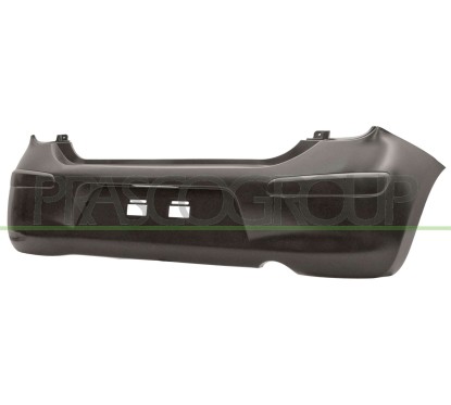 Paraurti posteriore Nero-Liscio da primerizzare per Nissan Micra (K13) DS0141051