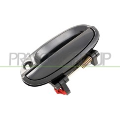 Maniglia Esterna anteriore sinistro Nero/Liscia-Con Foro Nott per Chevrolet-Daewoo Matiz DW3248008 - 64-DW3248008 -