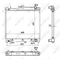 Radiatore Suzuki 53569 - 32-53569 - 32-53569