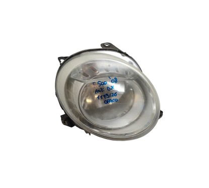 Faro anteriore Destro FIAT 500 Serie dal 07 al 14 - 51787491 - 3728619