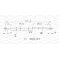 Molla A Gas Portellone posteriore destro/Sinistro per Bmw X3 (E83) GSR6141.00