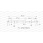 Molla A Gas Portellone posteriore destro/Sinistro per Audi A5 (8T) GSR6157.00