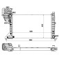Radiatore Mercedes 55348A