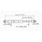 Molla A Gas Portellone posteriore destro/Sinistro per Opel Astra J GSR6560.00