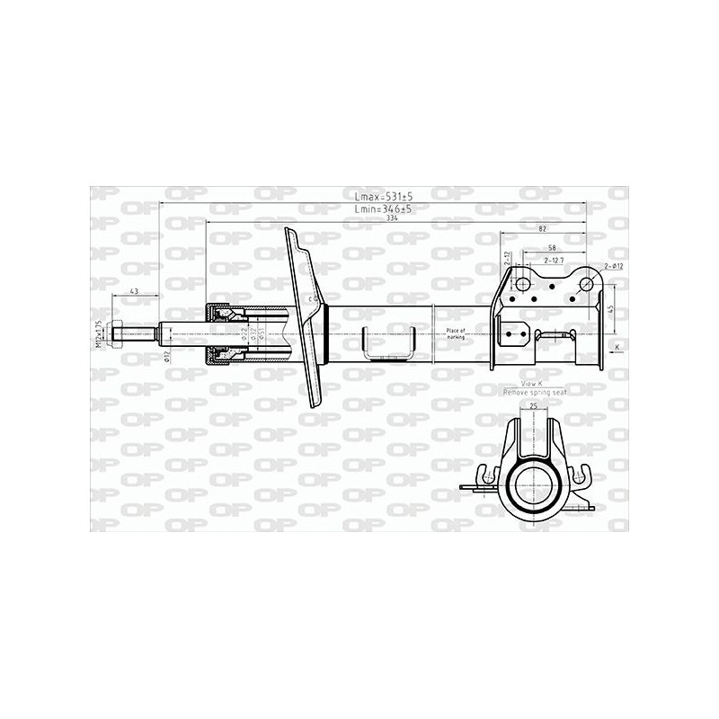 Ammortizzatore SAB8702.31