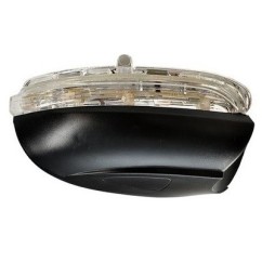 Calotta destro (Nera) (Inferiore) C/Fanale+L.cortesia per Volkswagen Golf (VI), Golf (VI) Gti-Gtd e Touran 333016