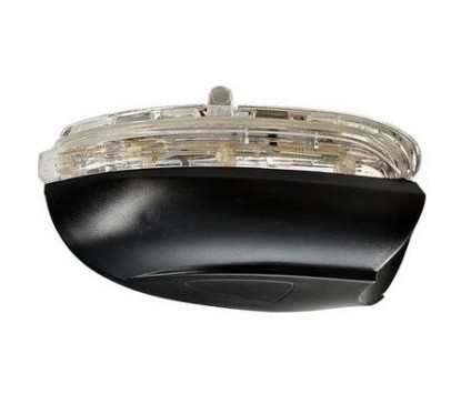 Calotta destro (Nera) (Inferiore) C/Fanale+L.cortesia per Volkswagen Golf (VI), Golf (VI) Gti-Gtd e Touran 333016 -