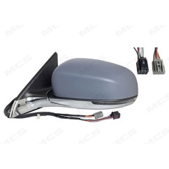 Retrovisore sinistro Elett. Asf. Term. Vernic. Ribalt. Base Crom. C/Freccia e Cortesia Jeep Compass dal 20176+4PINS 334064 -