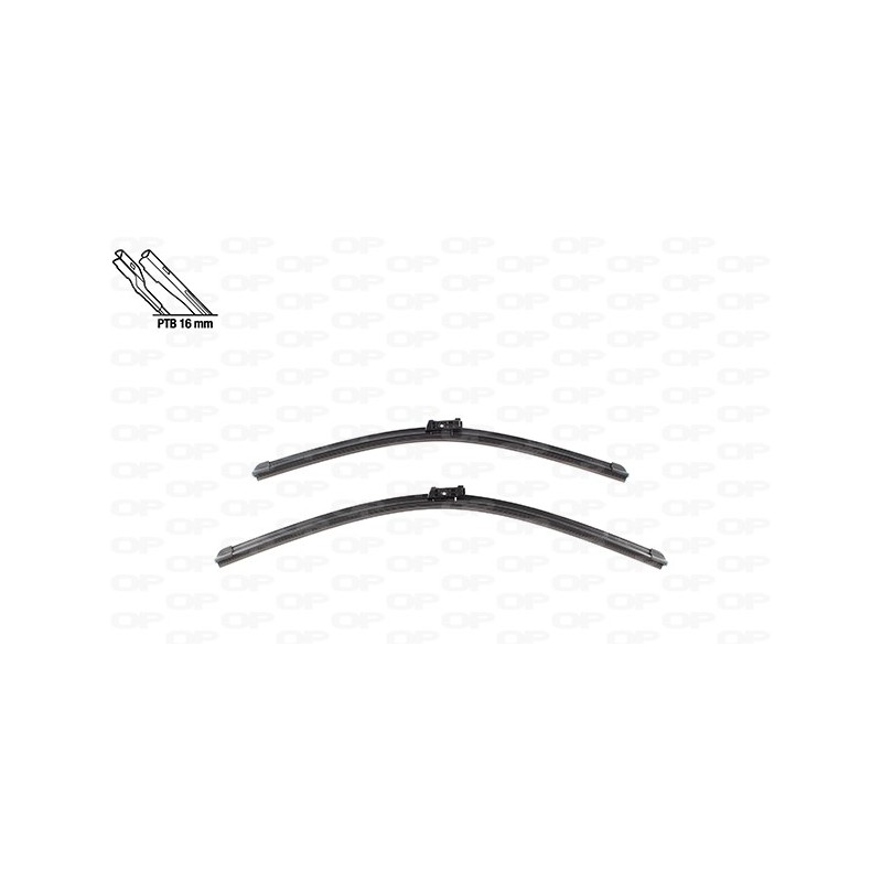 Coppia Spazzole Twin Perfect 24''-20''/609-508MM per Audi A4 (8K2_B8), A4 (9**_**) e A4 (B9*_**) e altri modelli WBT9016.00