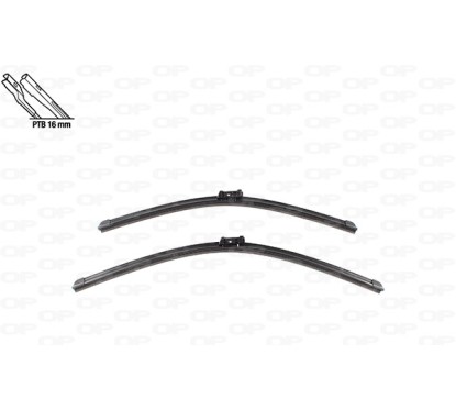 Coppia Spazzole Twin Perfect 24''-20''/609-508MM per Audi A4 (8K2_B8), A4 (9**_**) e A4 (B9*_**) e altri modelli WBT9016.00