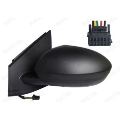 Retrovisore sinistro Elett. Convesso Termico (5 Pins) Dacia Sandero/Stepway dal anche per Dacia Jogger e Sandero Stepway