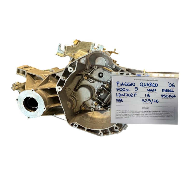 Cambio Manuale Completo PIAGGIO Quargo 1° Serie