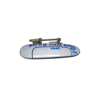 Maniglia esterna Posteriore Destra TOYOTA Yaris Serie dal 99 al 03 - 6923052020C0 - 3742483