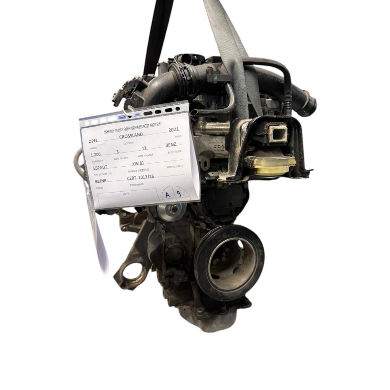 Motore Completo OPEL Crossland Serie dal 17