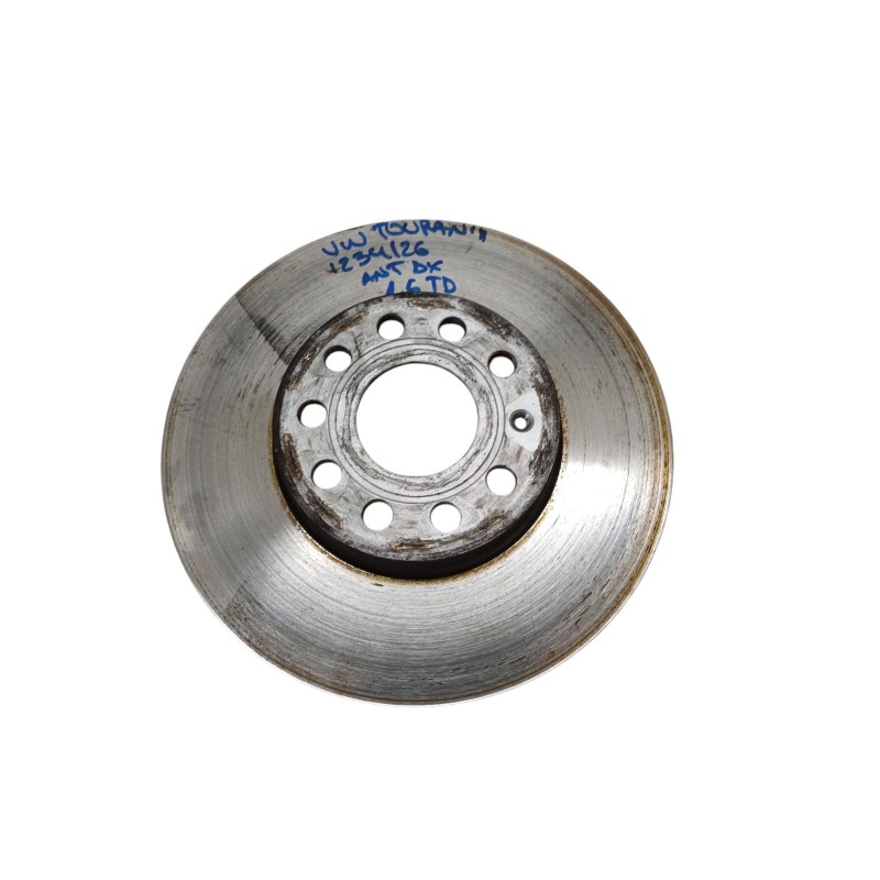 Disco freno ant. Destro VOLKSWAGEN Touran 3° Serie