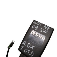 Aggancio cintura di sicurezza ant dx AUDI A4 Avant 8K5 dal 08 al 15 - 8K0857755F01C - 3332472