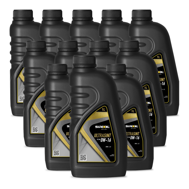 ULTRASINT FE 0W-16 | Olio Sintetico API SP | ILSAC GF-6B | 12 x 1 L | 10501