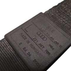Cintura di Sicurezza Anteriore Sinistra AUDI A2 Serie 8Z0 dal 00 al 05 - 3332555 - 3332555
