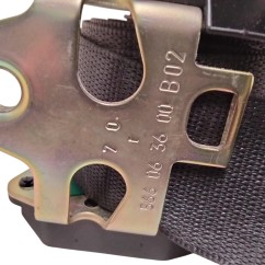 Cintura di Sicurezza Anteriore Sinistra MERCEDES Classe A W168 2° Serie - A16886031859A86 - 3338495