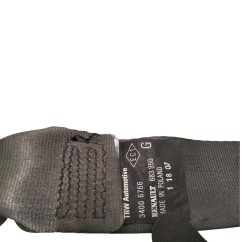 Cintura di sicurezza Posteriore Sx RENAULT Clio Serie dal 04 al 08 - 8200620387 - 3356655
