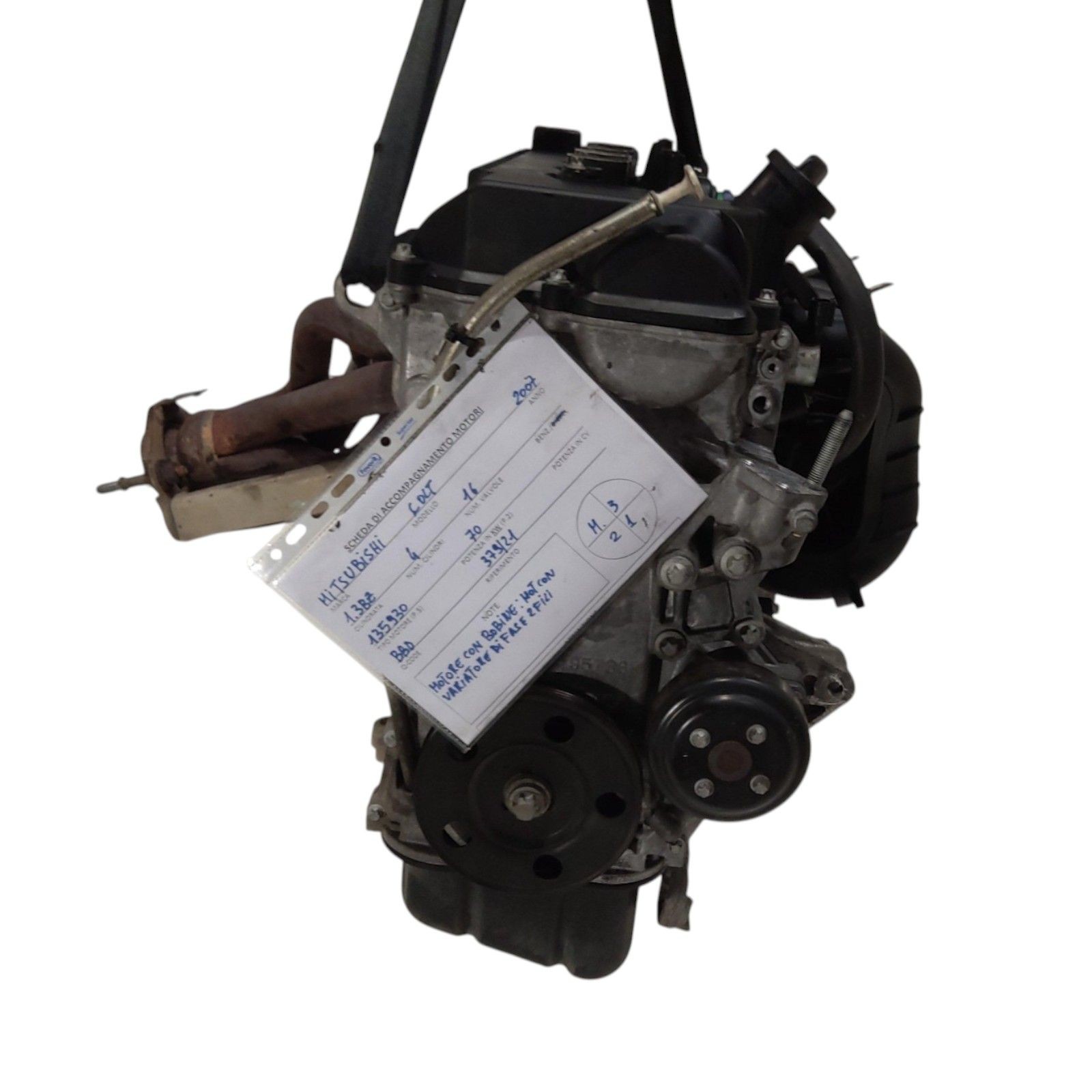 Motore Completo MITSUBISHI Colt 3P CJO dal 98 al 01